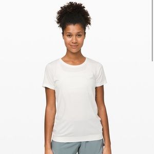 Lululemon Swiftly Relaxed Short Sleeve White